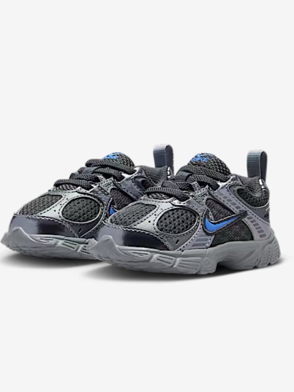 Nike V5 RNR Toddler Shoes Anthracite/Metallic Cool Grey/ Smoke Grey/Blue Crystal